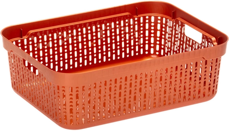 Пластова кошница за съхранение Morsetta 39,3 × 30 × 13 см – микс цветове