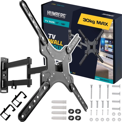 Wall Mount for TV 17–56" Humberg, load capacity 30 kg