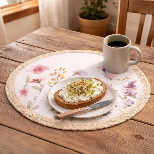 Round 38 cm shape for everyday dining
