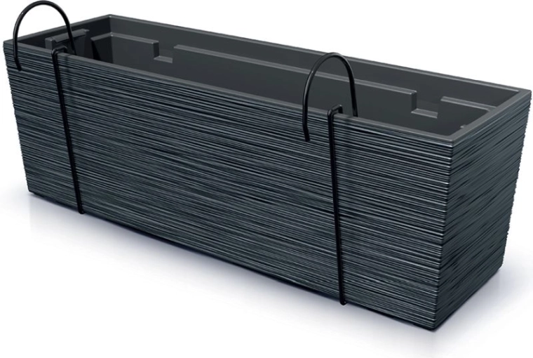 Plastic Planter FURU CASE 58 cm – anthracite