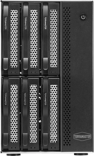 Шест гнезда и до 132 TB за вашите данни