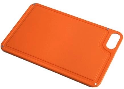 Non-slip kitchen cutting board 34 × 23 cm, plastic, mixed colors