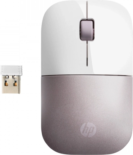 Безжична мишка HP Z3700 бяла/розова