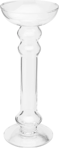 Wide glass bowl for floating candles