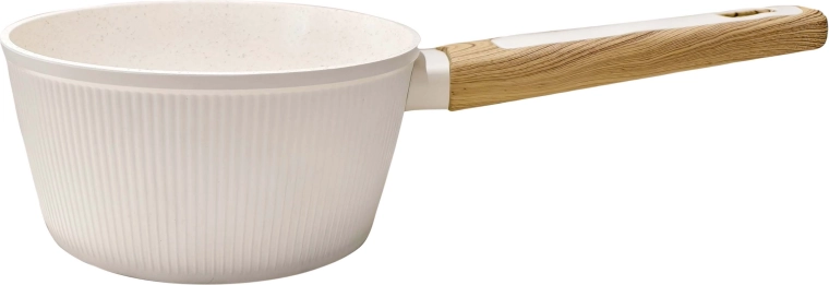 Касерола Kitchisimo Bianco 18 cm с индукционно дъно