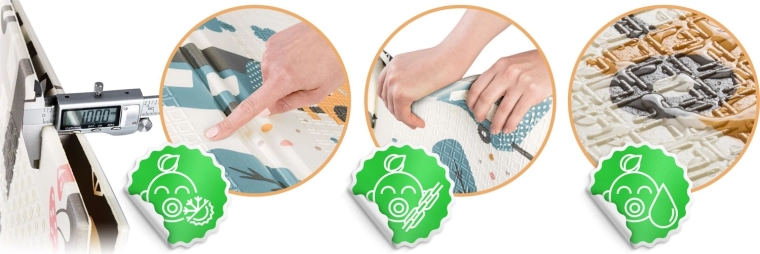 Strong protection and comfort on any surface