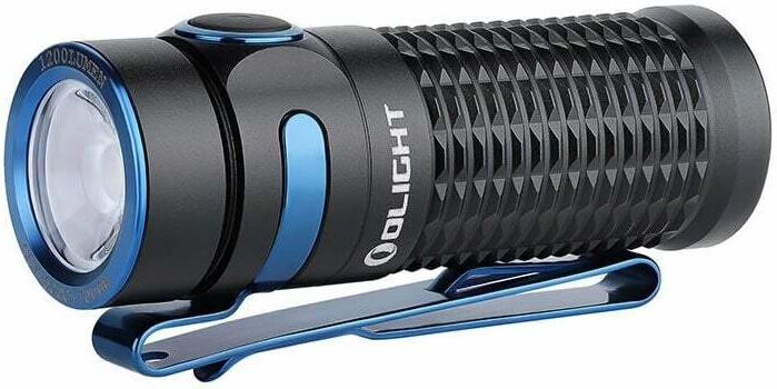 Olight Baton 3 Premium Edition Black – pocket flashlight with wireless charging case