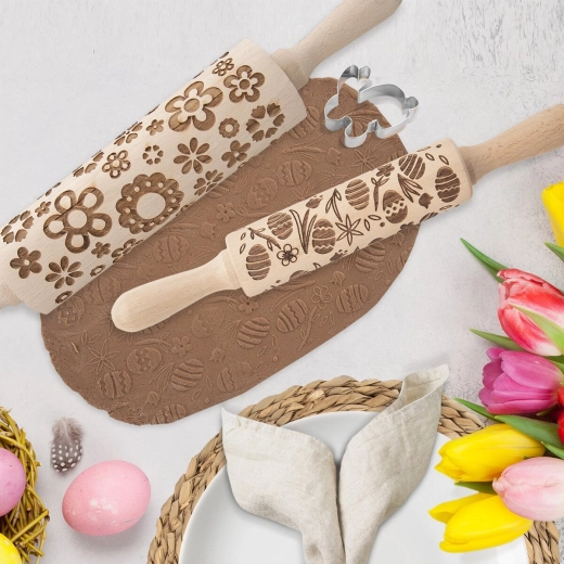 Quick decorating while baking