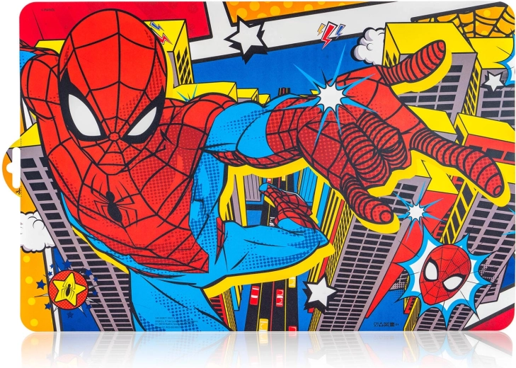 Plastic children's placemat Spiderman 43 × 28 cm