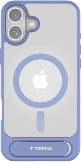 Torras Pstand Series Case for iPhone 16 Blue