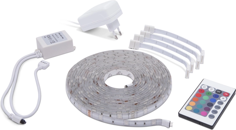 RGB LED Strip with Remote Control 5 m