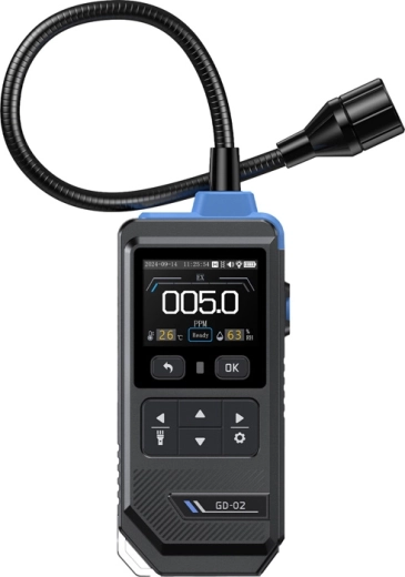 Fnirsi GD-02 combustible gas detector with color IPS display