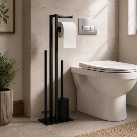 Everything you need by the toilet in one place