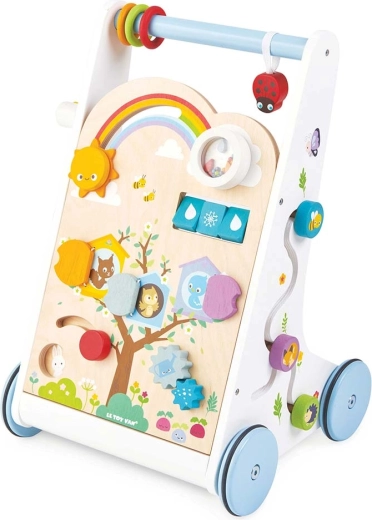 Wooden educational baby walker and push-along toy for children Le Toy Van