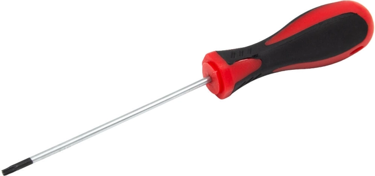 Отвертка TORX T10 от стомана S2 с магнитен връх