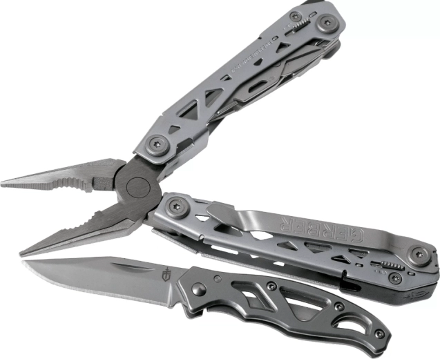 Gerber Suspension NXT и Paraframe Mini – комплект многофункционални клещи и джобен нож (15 функции)