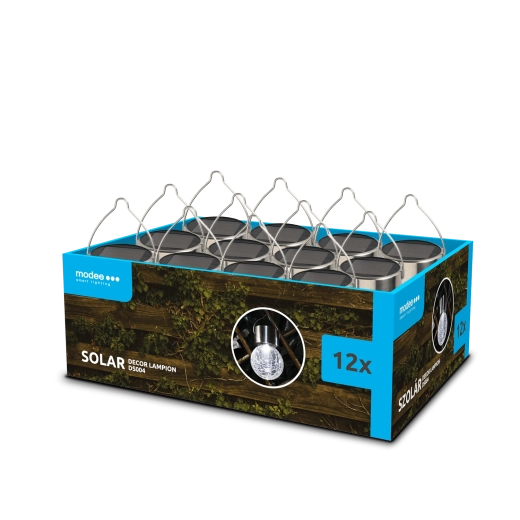 Modee decorative solar LED garden lantern