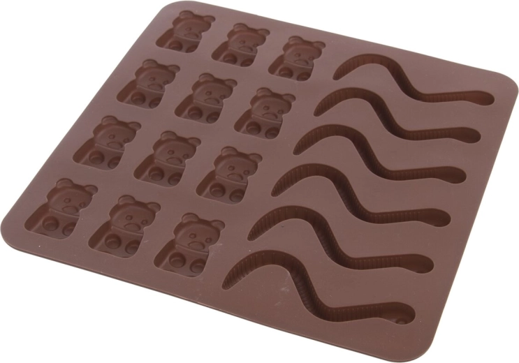Flexible silicone for easy release