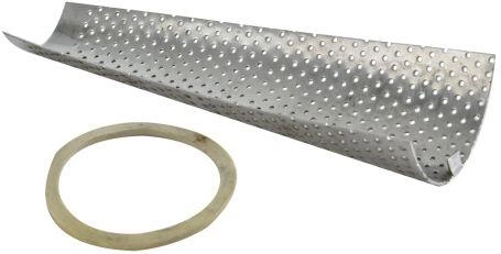 Replacement stainless steel strainer and silicone ring for juicer