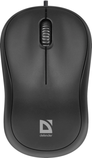 Black Wired Mouse Defender