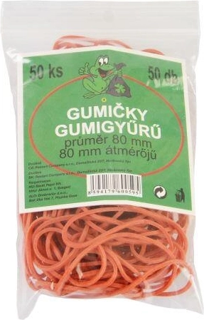 Rubber Bands 80 mm – pack of 50 pcs