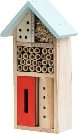 Wooden insect hotel 26 × 13.5 × 8.5 cm