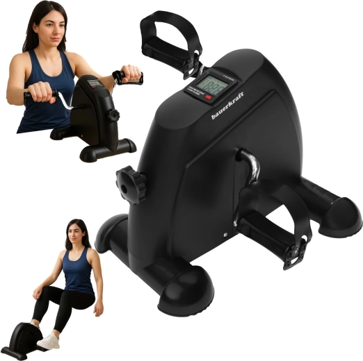 Mini rehab exercise bike 2-in-1 with LCD display - 1 piece