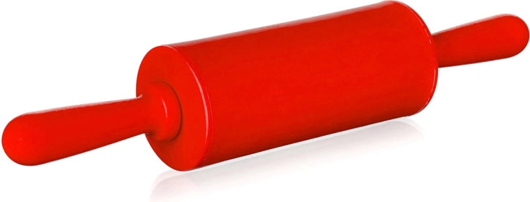 CULINARIA Red Silicone Dough Roller 22.5 cm