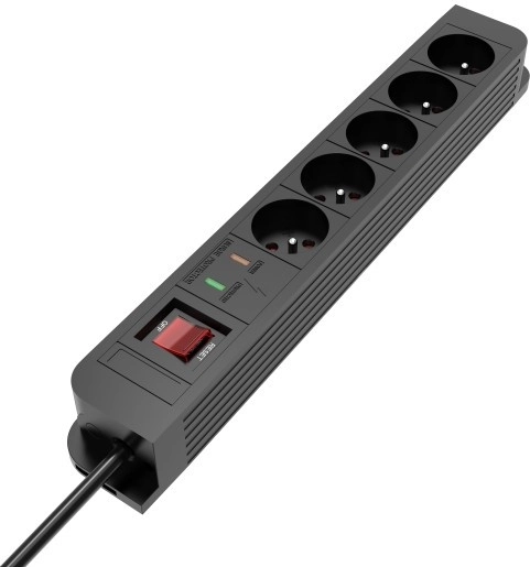 Main switch with automatic circuit breaker