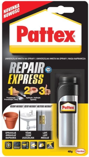 Универсална епоксидна ремонтна маса PATTEX Repair Express 48 g