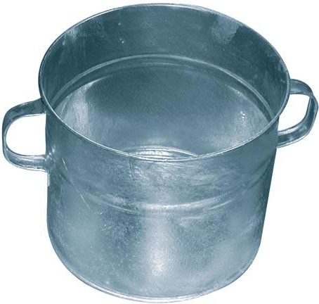 Galvanized pot 30 l
