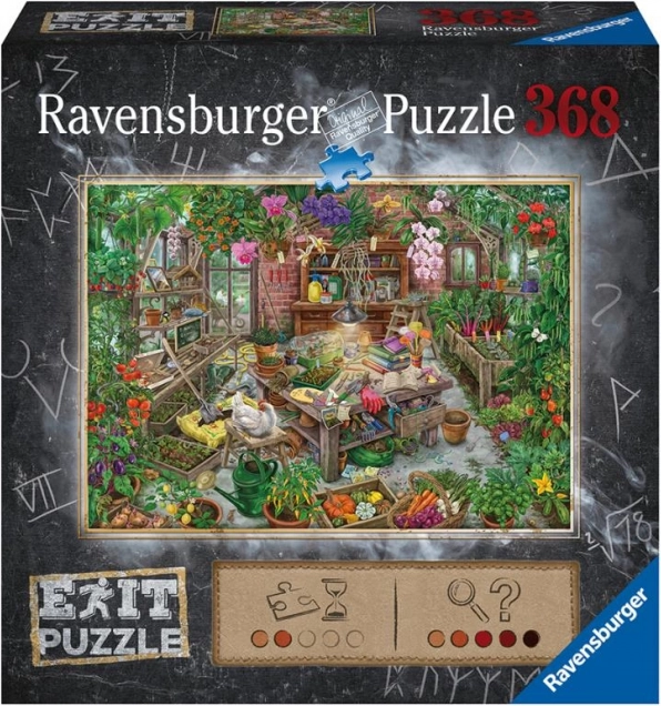 Ravensburger Exit: Оранжерия – пъзел 368 части