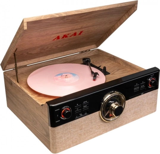 All in one: vinyl, CD, cassettes and FM radio