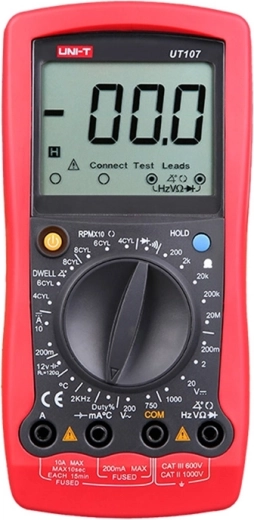 Handheld automotive multimeter UNI-T UT107