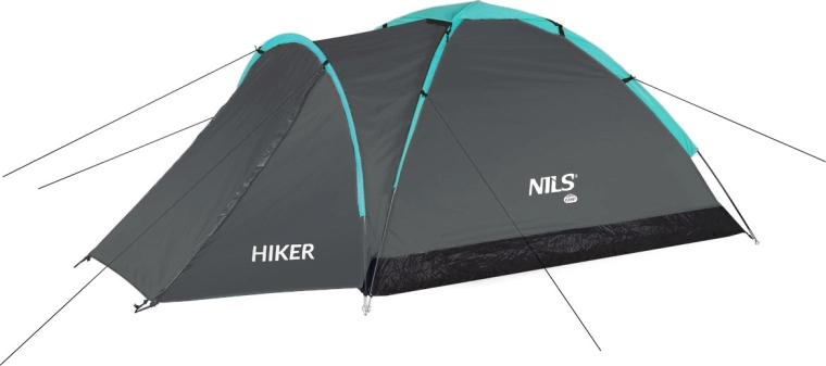 Nils Camp Hiker Grey Trekking Tent for 2 People
