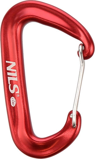 Aluminum Carabiner NILS Camp 12 kN red