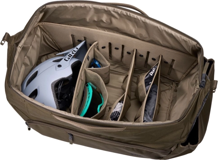 Organized storage for cycling equipment
