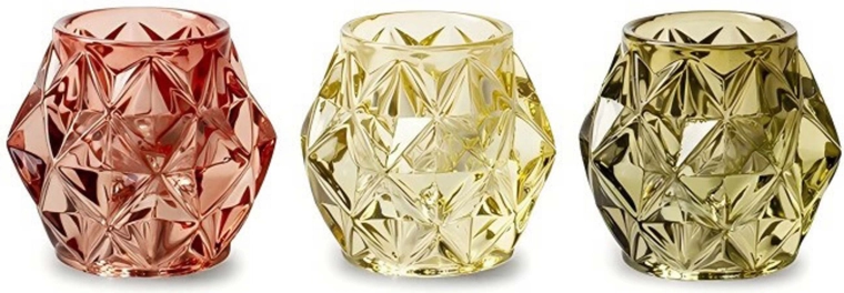 Свещник за чаена свещ AAF 7 × 7,5 см (3 вида)