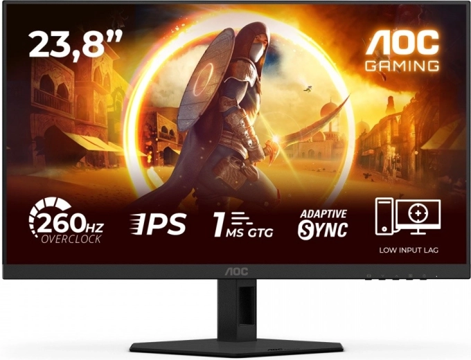 gaming monitor 23.8" AOC 24G4ZRE fast IPS 240 Hz