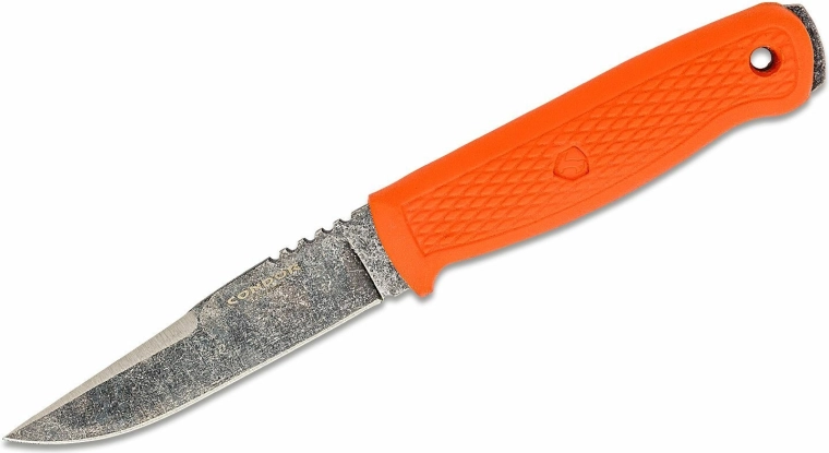 Външен нож Condor Bushglider Orange с кания, 10,7 см