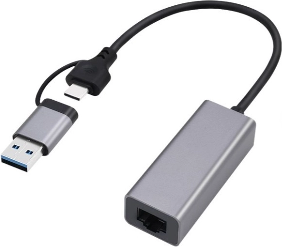 USB Network Adapter 3.1 USB‑A/USB‑C 2.5 Gb/s