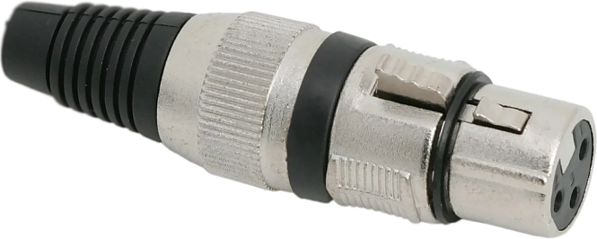 Триполюсен XLR женски конектор