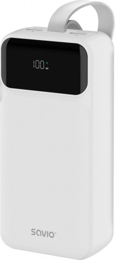 SAVIO BA-11 външна батерия 30000 mAh с бързо зареждане