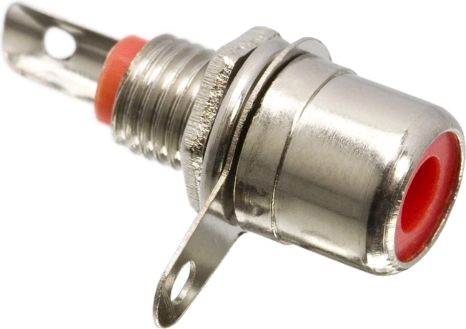 Panel-Mount RCA Socket