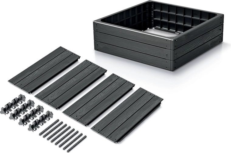 Quick tool-free assembly