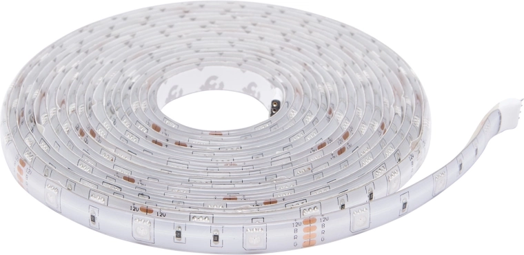 Flexible strip with adjustable length