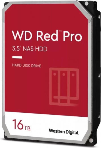 WD Red Pro 16 TB 3.5" Hard Drive SATA III 7200 RPM 512 MB Cache