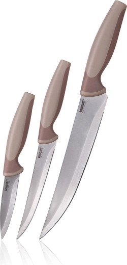 TRINITY CULINARIA Kitchen Knife Set, 3 pieces