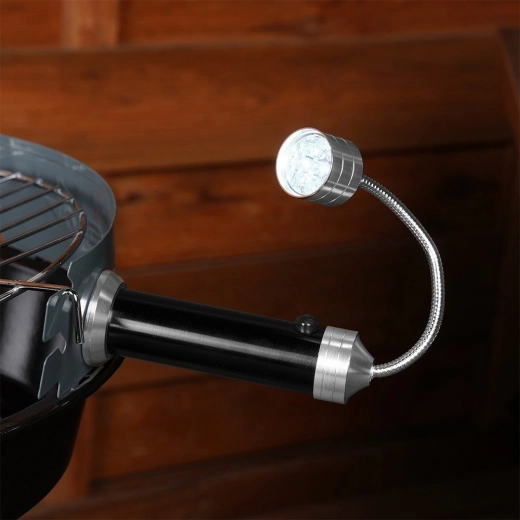 Flexible gooseneck with 360° adjustment