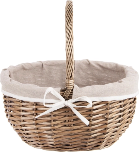 Sturdy handwoven natural wicker